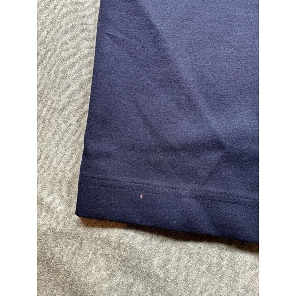 Betabrand Two Pocket Cropped Dress Pants Yoga Navy Blue‎ Womens Large - Picture 2 of 6